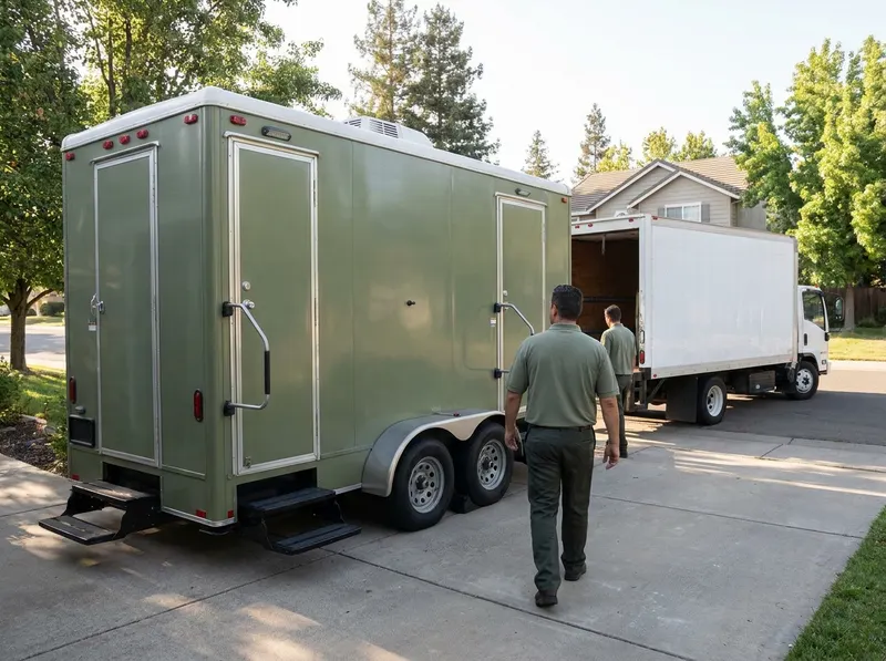 Luxury Restroom Trailers in Fair Oaks, CA